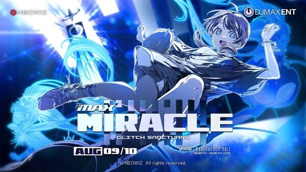 네오위즈, '디제이맥스 미라클 2025' 오프라인 공연 개최. [출처=네오위즈]