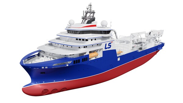 LS마린솔루션 신규 포설선 조감도. [출처=LS전선 ]