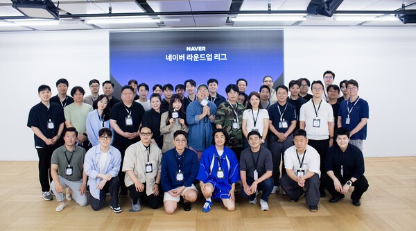 '라운드업 리그' 1기 참여 브랜드 20개가 지난 17일 네이버 1784에서 투자사와 첫 네트워킹을 진행했다. [출처=네이버]