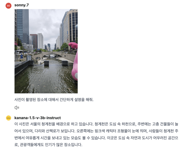 'Kanana-1.5-v-3b'의 장소에 대한 인식. [출처=카카오]