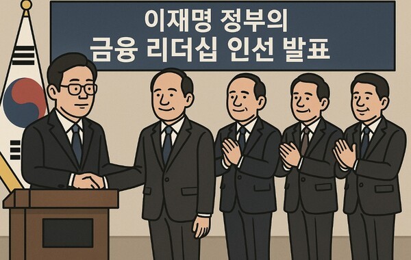 이재명 정부 출범 50여일이 되면서 금융당국을 비롯해 공공기관 수장 인사가 대규모로 이뤄질 예정이다. 챗GPT 생성 이미지.[출처=오픈AI]