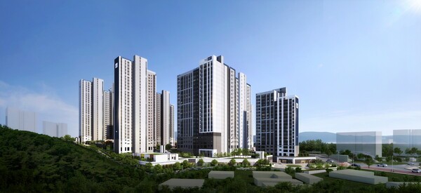 춘천 동문 디 이스트 어반포레 투시도[출처= 동문건설]