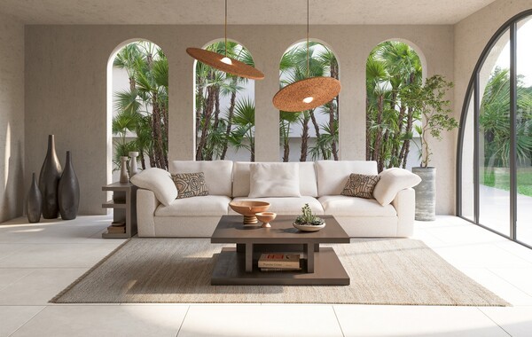 ㈜신세계까사의 프리미엄 가구 브랜드 까사미아(CASAMIA)가 자사의 인기 소파 ‘캄포(CAMPO)’ 시리즈를 대상으로 여름 특별 프로모션을 실시한다. [출처=신세계까사]