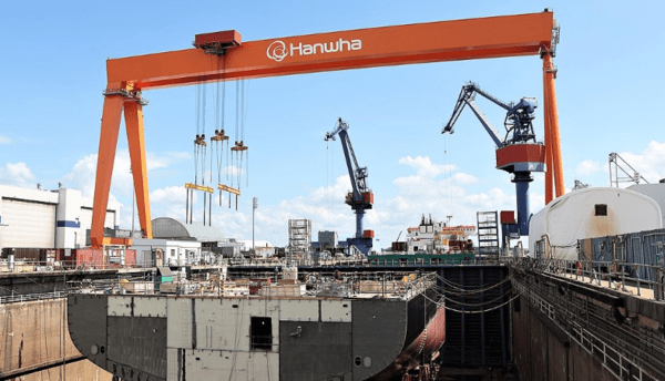 한화 필리조선소 한화필리십야드 4도크 [출처=한화]