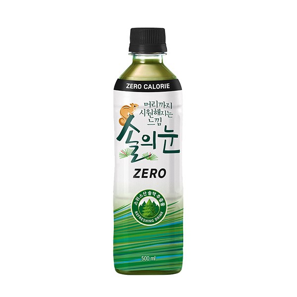 ‘솔의눈 제로(ZERO)’. [출처=롯데칠성음료]