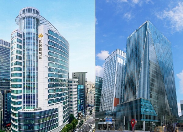 KB라이프생명, 신한라이프 사옥. [출처=각 사]