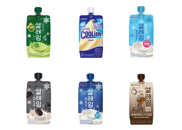 ‘설레임’ 6종 모음. [출처=롯데웰푸드]