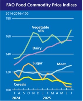 세계식량가격지수 [출처=유엔 식량농업기구(FAO)]