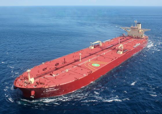 HD현대중공업이 건조한 초대형원유운반선(VLCC) [출처=HD현대중공업]
