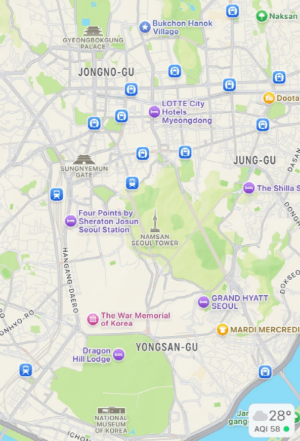 구글 지도. [출처=구글맵 캡처]