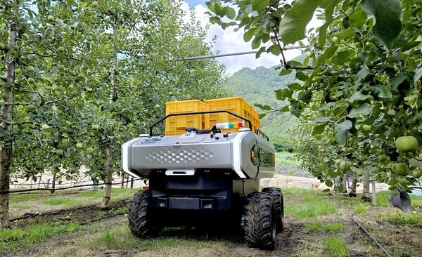 대동로보틱스 음성인식 운반로봇 현장 시연[출처=대동]