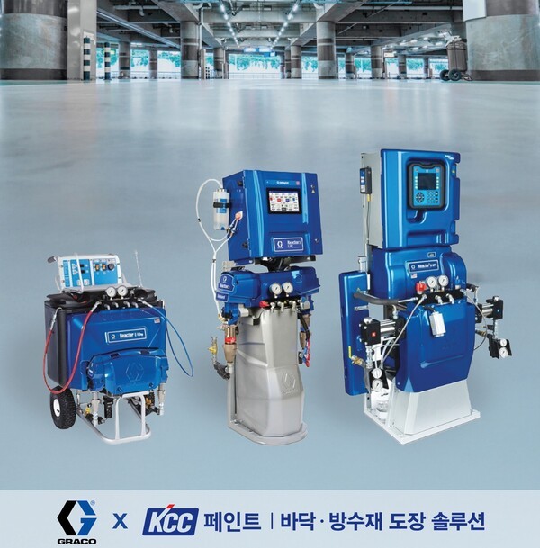 그레이코 도장 장비. [출처=KCC]