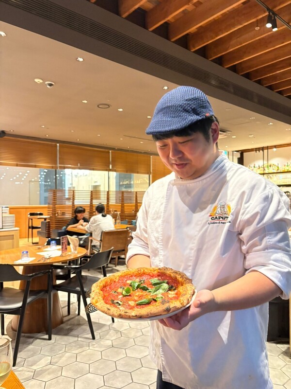 2025년 8월 13일 서울 광화문 써머셋호텔 1층에 위치한 정통 이탈리안 다이닝 레스토랑 ‘더키친 일뽀르노’에서 특별한 피자 품평회가 열렸다. [출처=이재아 기자]