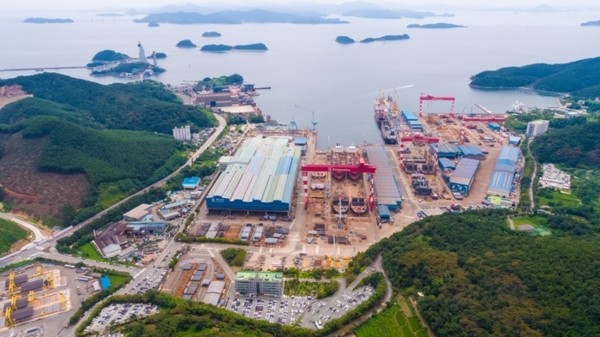 케이조선 진해조선소 [출처=케이조선]