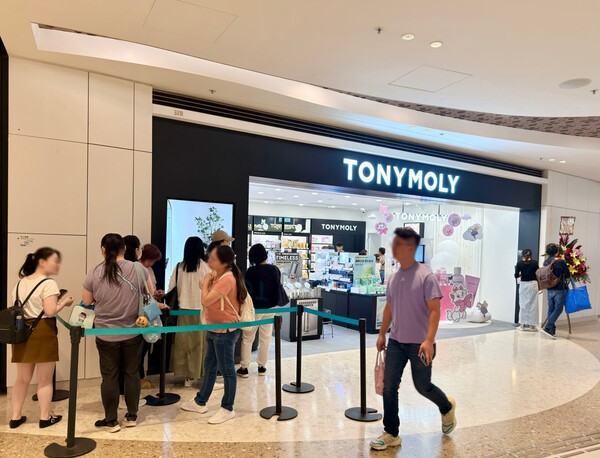 토니모리 홍콩 18호 매장 전경. [출처=토니모리]