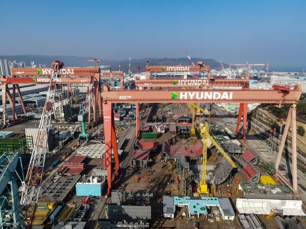 HD현대중공업 야드 전경. [출처=HD현대 ]