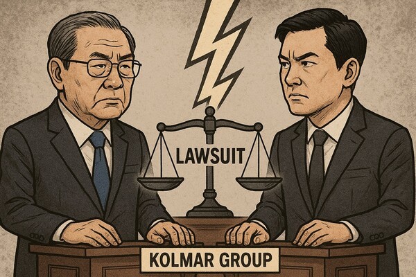 콜마그룹 오너일가의 경영권 분쟁이 봉합되지 않은 채 다시 격화되고 있다. [출처=오픈AI]