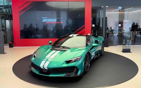 페라이 296 스페치알레의 모습.[사진=김태준 기자]