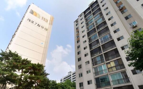 ▶ 개포우성7차 단지.ⓒ네이버지도