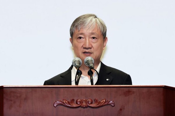 지난 14일 이찬진 금융감독원장 취임식 장면. [출처=금융감독원]