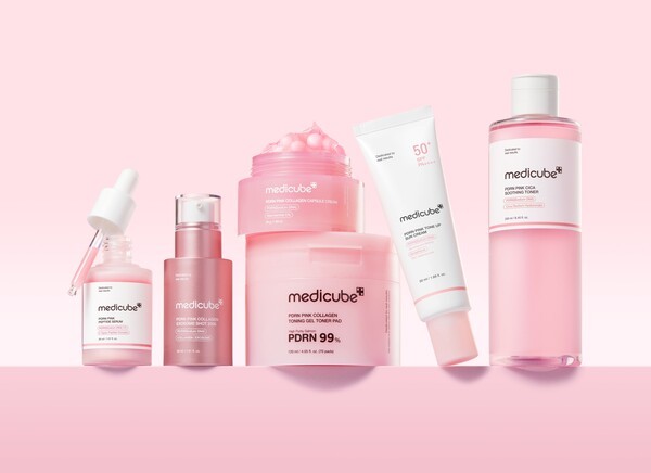 에이피알의 대표 뷰티 브랜드 ‘메디큐브’가 PDRN 라인 론칭 약 1년 만에 글로벌 누적 판매량 1500만개를 돌파한 것으로 집계됐다. [출처=에이피알]