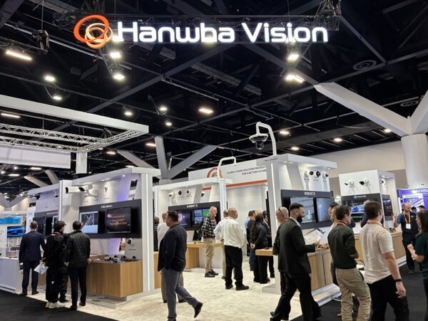 오세아니아 최대 보안 전시에 참가한 한화비전. [출처=한화비전]