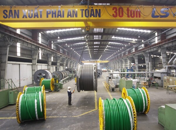 LS에코에너지 베트남 생산법인 LS비나 내부시설 모습. [출처= LS전선]