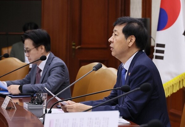 경제산업장관회의를 주재하고 있는 구윤철 부총리 겸 기획재정부 장관.[출처=연합]