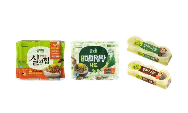 풀무원식품, 나또 주요 제품 모음. [출처=풀무원]
