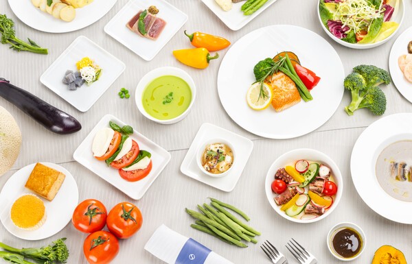 대한항공 신규 식사 조절식 [출처=대한항공]