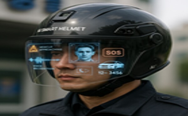 치안스마트헬멧 [출처=과학기술정보통신부]