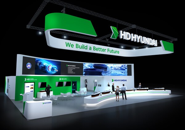 '가스텍 2025' HD현대 부스 조감도. [출처=HD현대 ]