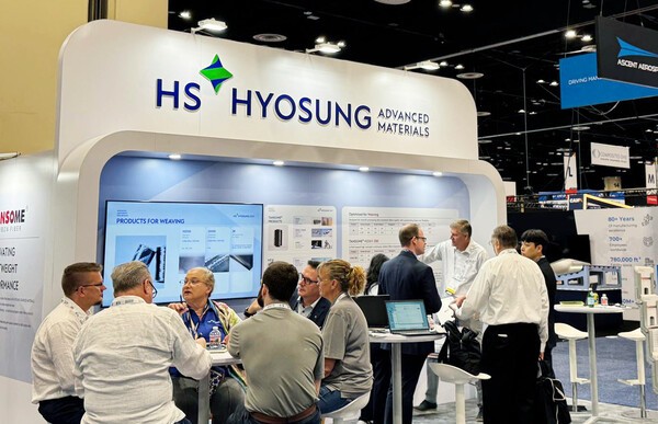 HS효성첨단소재가 9일부터 11일까지, 미국 플로리다 올랜도에서 열리는 ‘CAMX(The Composites and Advanced Materials Expo) 2025’ 전시회에 참가한다. [출처=HS효성첨단소재]