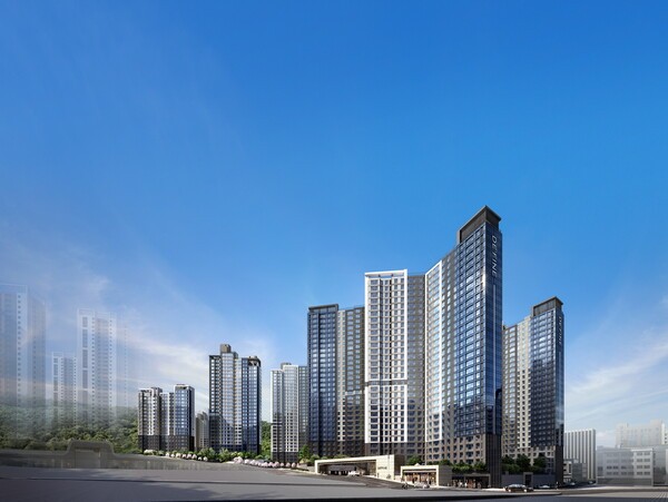 드파인 광안 메인 투시도 [출처=SK에코플랜트 ]