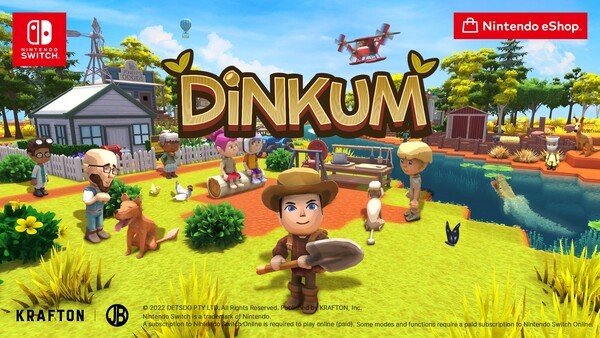 크래프톤, '딩컴' 닌텐도 스위치 버전 출시. [출처=크래프톤]