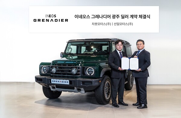 (좌) 선일모터스 고연석 대표, (우) 차봇모터스 정진구 대표 [출처=차봇모터스]