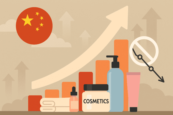 중국과의 교류 재개 기대감이 고조되면서 최근까지 국내 화장품주를 짓눌렀던 공매도 과열 현상도 한풀 꺾이고 있다. [출처=오픈AI]