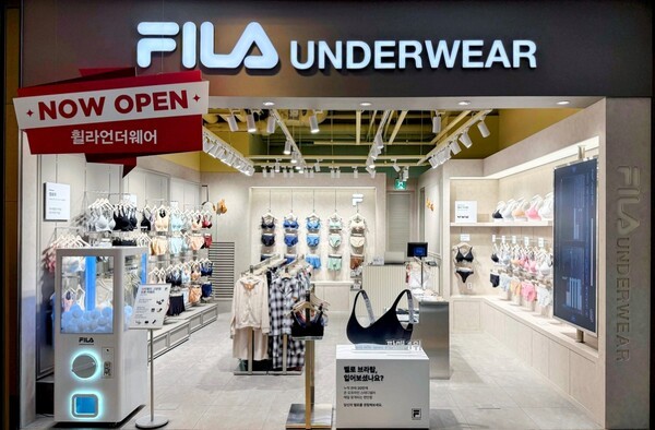 미스토코리아(주)가 전개하는 이탈리안 스포츠 브랜드 휠라 언더웨어(FILA UNDERWEAR)는 스타필드 고양점에 단독 매장을 열었다. [출처=미스토코리아]