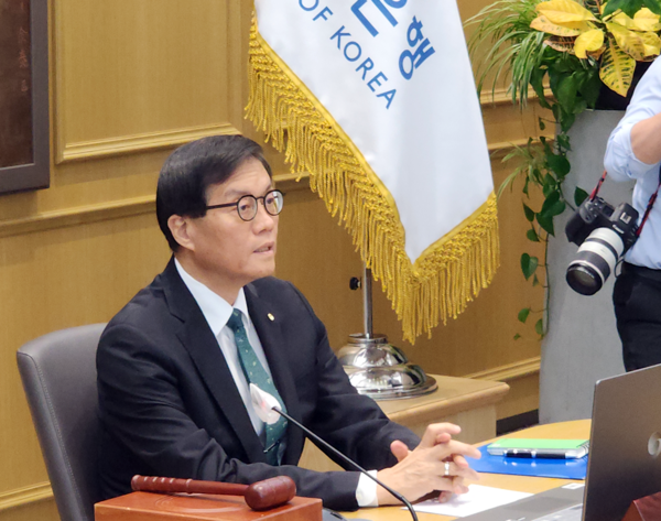 이창용 한국은행 총재 [출처=류용환 기자]