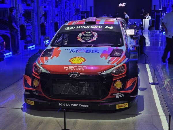 2019 i20 WRC 쿠페 [출처=박성호 기자]