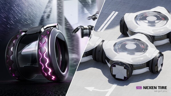 IDEA 2025 본상 수상한 넥센타이어의 미래형 콘셉트 타이어 2종 [출처=넥센타이어]
