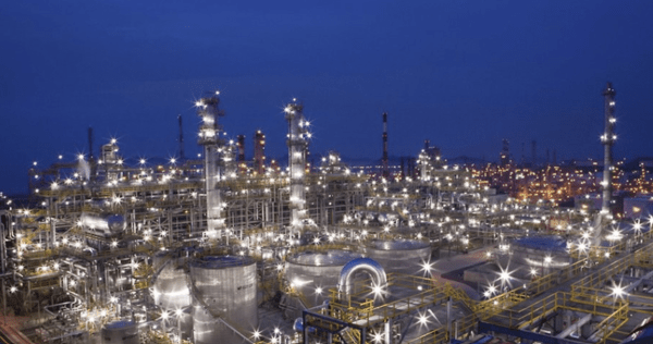 대산 석유화학산업 단지 전경 [출처=서산시]