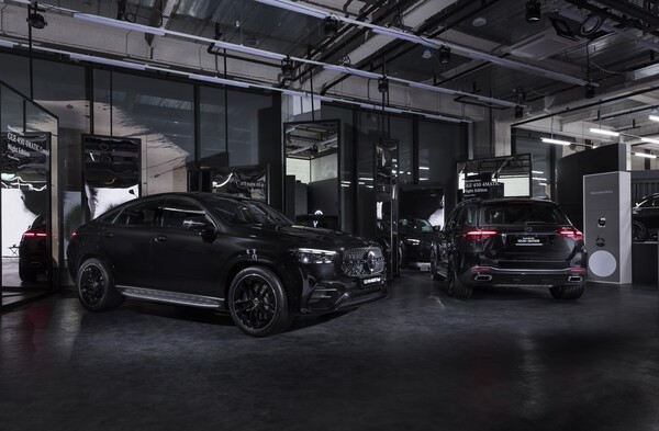 메르세데스-벤츠 코리아 '나이트 에디션’ 출시 기념 브랜드 팝업 공간 '스튜디오 블랙' [출처=메르세데스-벤츠 코리아]