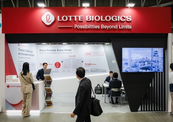 바이오재팬 2025, 롯데바이오로직스 홍보부스 [출처=롯데바이오로직스]