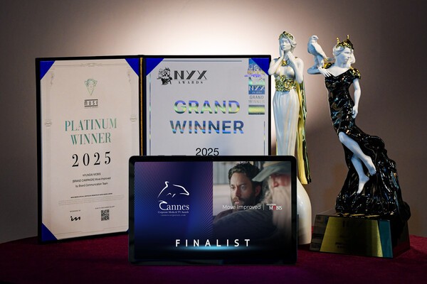 현대모비스 글로벌 SNS 콘텐츠 ‘Move Improved’. 각종 소셜미디어에서 2,880만뷰 조회수를 기록하는 등 많은 관심을 받았고, 깐느 기업광고제를 포함해 올해 글로벌 광고제 3관왕을 달성했다. [출처=현대모비스]