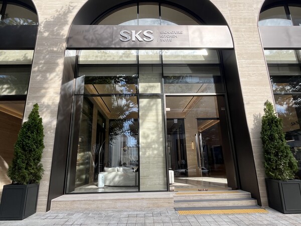 LG전자가 14일 서울 강남구에 개관한 프리미엄 빌트인 가전 전시관 'SKS서울'.[출처=김신혜 기자]