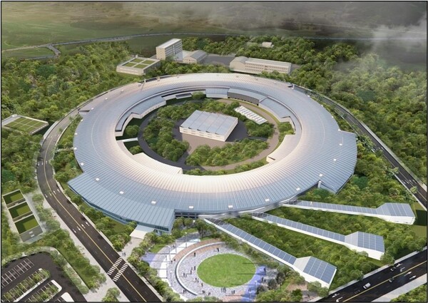 오창 다목적방사광가속기 조감도 [출처=충청북도]