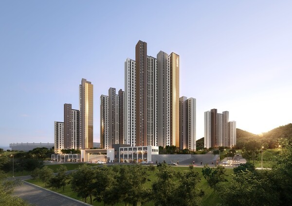 두산위브더제니스 구미 투시도[출처= 두산건설]