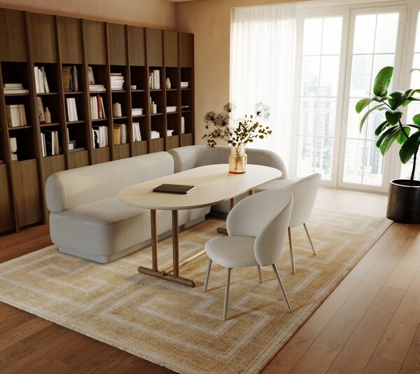 ㈜신세계까사(SHINSEGAE CASA)의 까사미아(CASAMIA)가 가을 혼수·이사 성수기를 맞아, 변화한 주거 트렌드에 대응하는 프리미엄 다이닝 컬렉션 3종을 선보인다고 밝혔다. [출처=신세계까사]