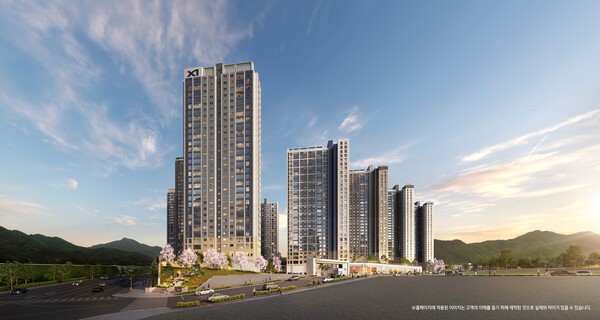 북오산자이 리버블시티 투시도[출처= GS건설]